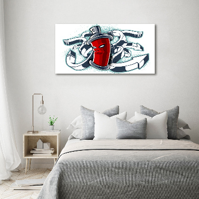 Quadro vetro acrilico Graffiti
