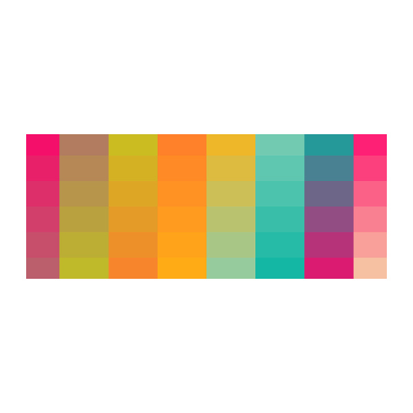 Quadro su vetro acrilico Quadrati colorati