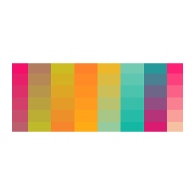 Quadro su vetro acrilico Quadrati colorati