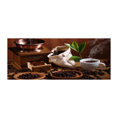 Quadro su vetro acrilico Una tazza di espresso