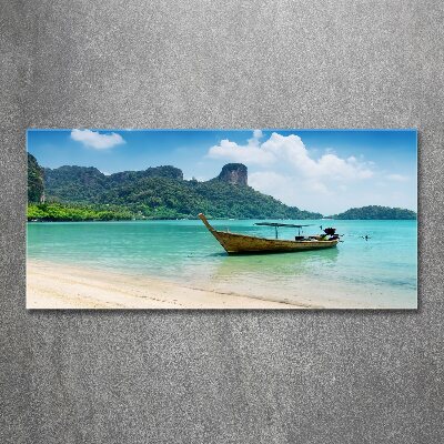 Quadro vetro acrilico Barca