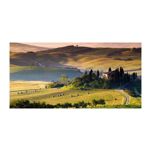 Quadro vetro acrilico Toscana, Italia