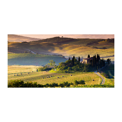 Quadro vetro acrilico Toscana, Italia