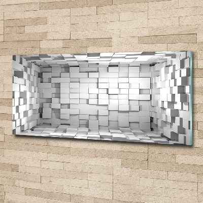 Quadro in vetro acrilico Cubi