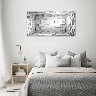 Quadro in vetro acrilico Cubi