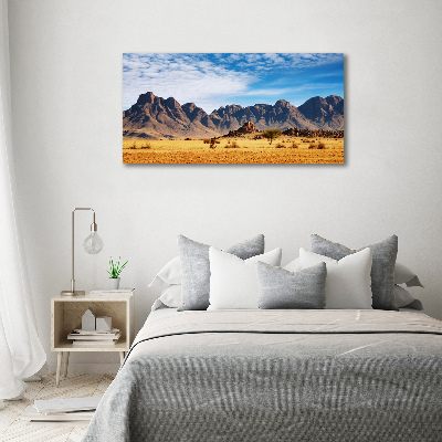 Quadro su vetro acrilico Rocce in Namibia