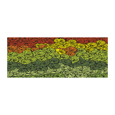 Quadro vetro acrilico Piogge colorate