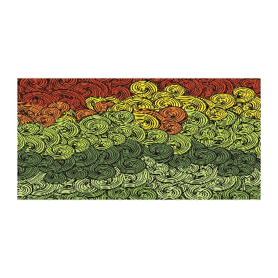 Quadro vetro acrilico Piogge colorate