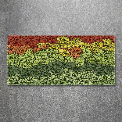 Quadro vetro acrilico Piogge colorate