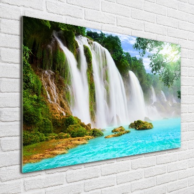 Quadro in vetro acrilico Cascata