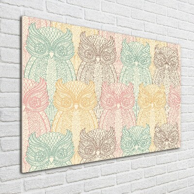 Quadro su vetro acrilico Gufi