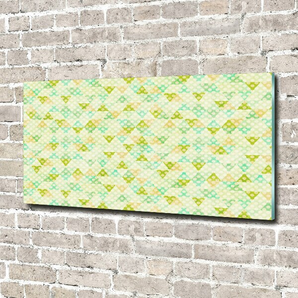 Quadro vetro acrilico Sfondo geometrico