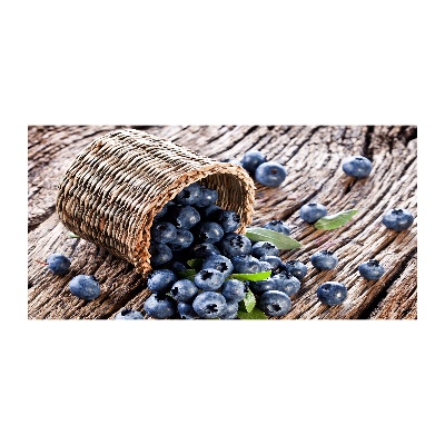 Quadro vetro acrilico Bacche in un cestino