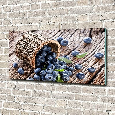 Quadro vetro acrilico Bacche in un cestino