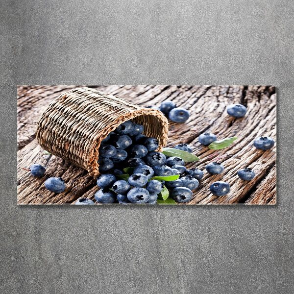 Quadro vetro acrilico Bacche in un cestino