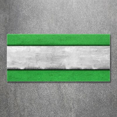 Quadro su vetro acrilico Parete verde
