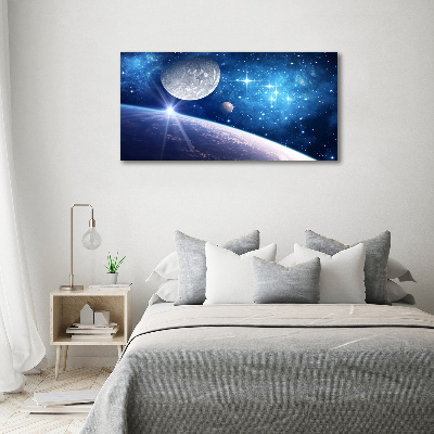 Quadro in vetro acrilico Luna