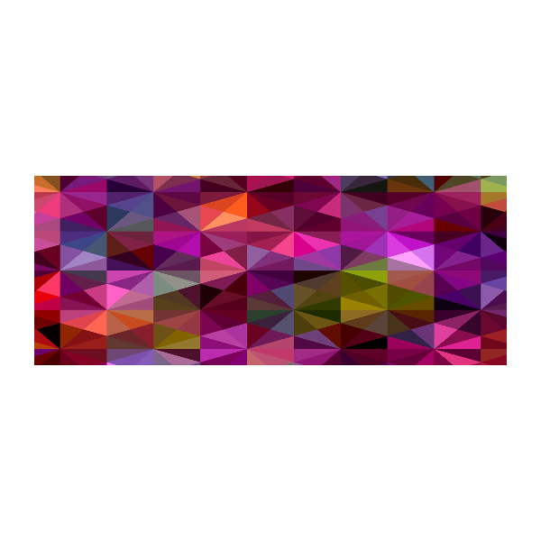 Quadro vetro acrilico Onde astratte