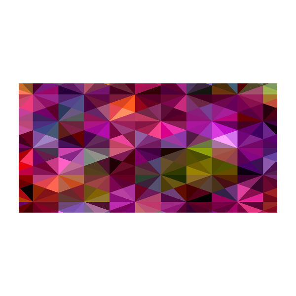 Quadro vetro acrilico Onde astratte