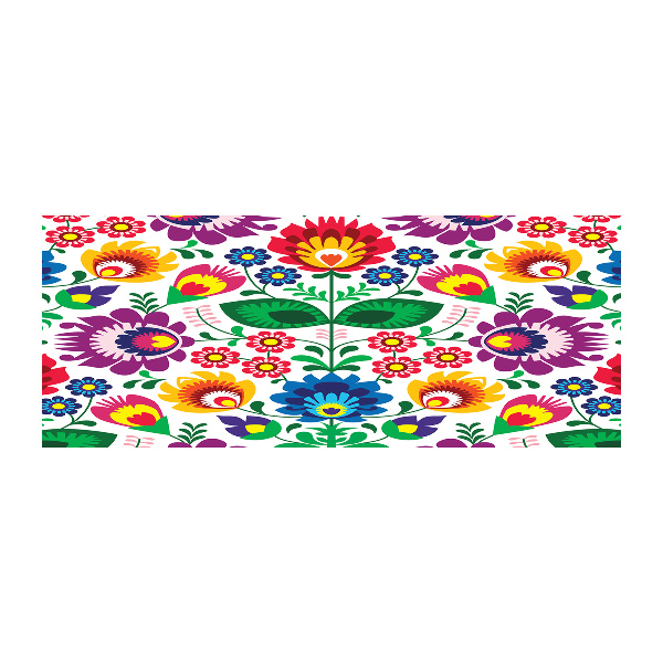 Quadro in vetro acrilico Modello etnico