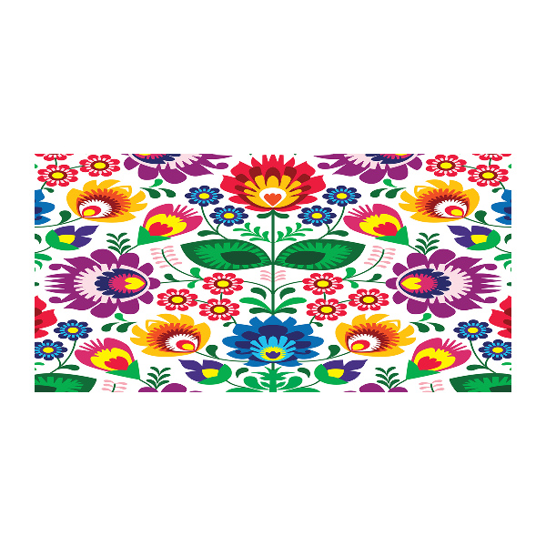 Quadro in vetro acrilico Modello etnico