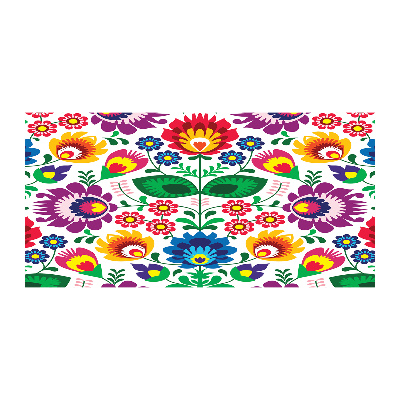 Quadro in vetro acrilico Modello etnico