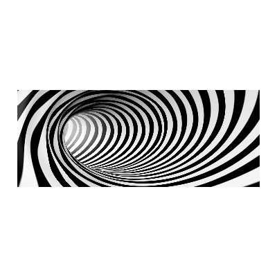 Quadro vetro acrilico Tunnel 3D