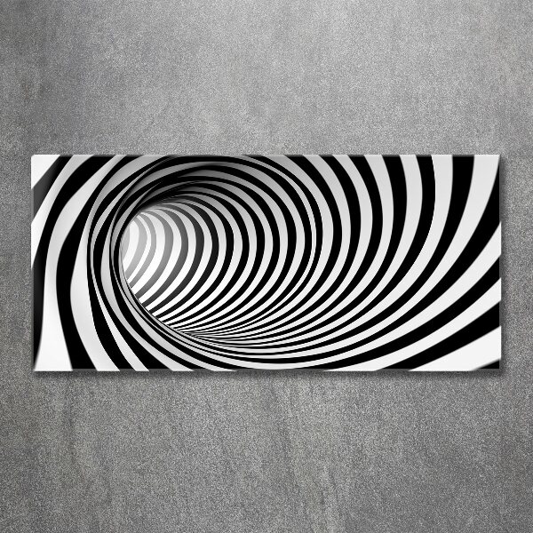 Quadro vetro acrilico Tunnel 3D