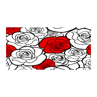 Quadro vetro acrilico Rose