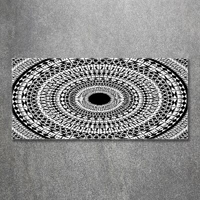 Quadro vetro acrilico Ornamenti circolari