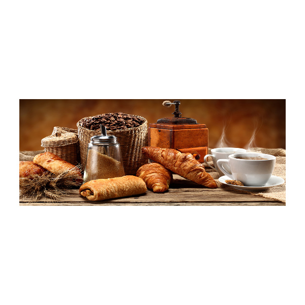 Quadro su vetro acrilico Colazione