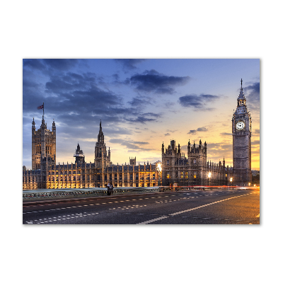 Quadro in vetro acrilico Big Ben di Londra