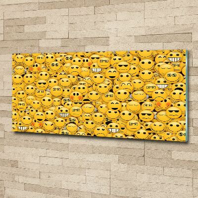 Quadro in vetro acrilico Emoticon
