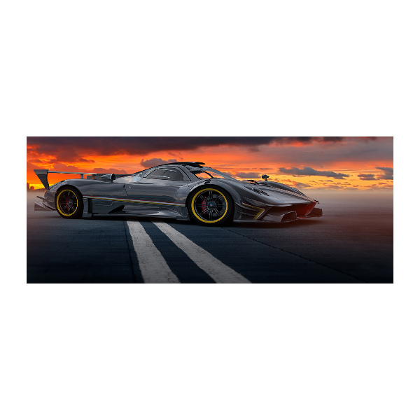 Quadro in vetro acrilico Pilota