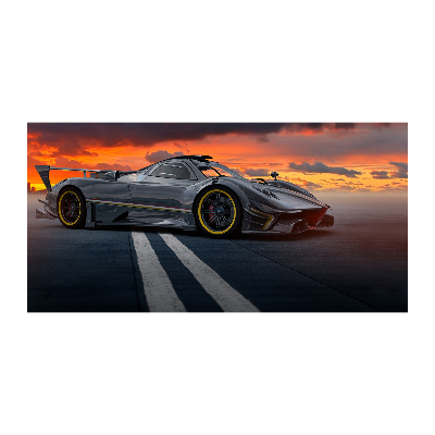 Quadro in vetro acrilico Pilota