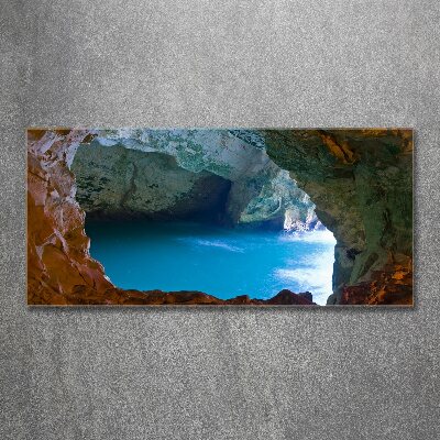 Quadro in vetro acrilico Grotta marina