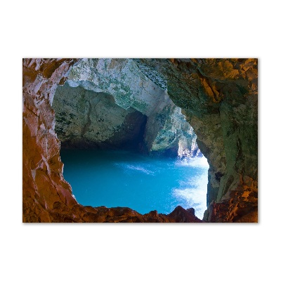 Quadro in vetro acrilico Grotta marina