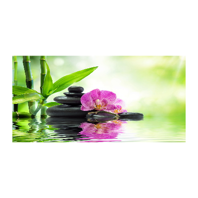 Quadro in vetro acrilico Orchidea