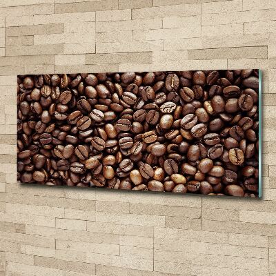Quadro su vetro acrilico Chicchi di caffè