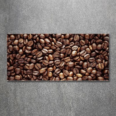 Quadro su vetro acrilico Chicchi di caffè