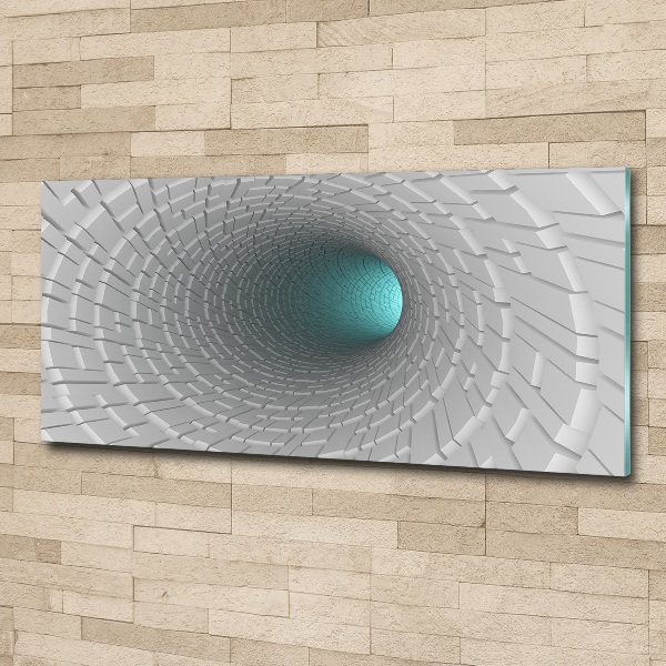 Quadro in vetro acrilico Tunnel 3D