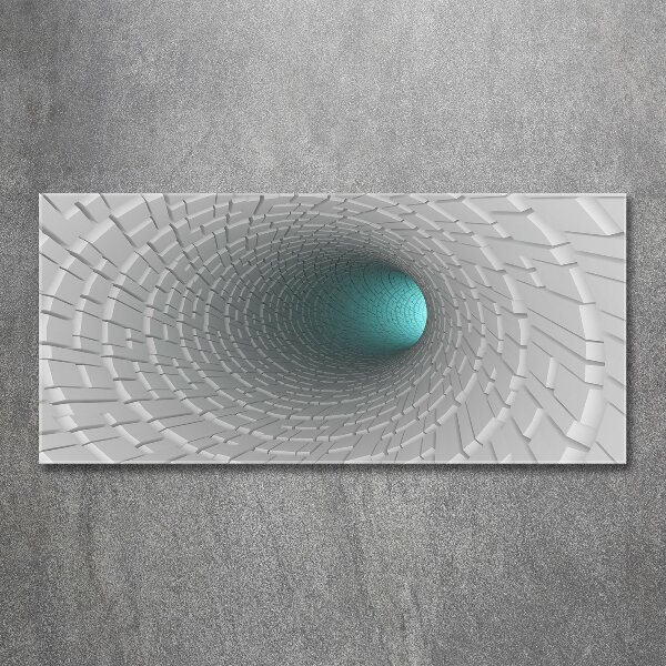 Quadro in vetro acrilico Tunnel 3D
