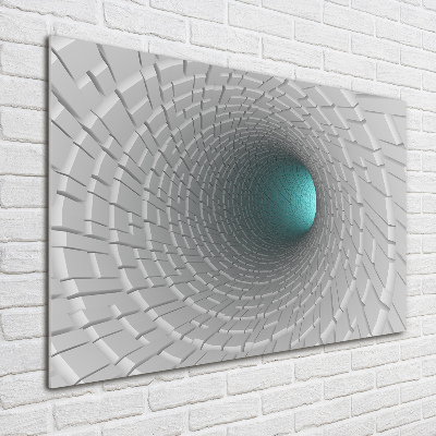 Quadro in vetro acrilico Tunnel 3D