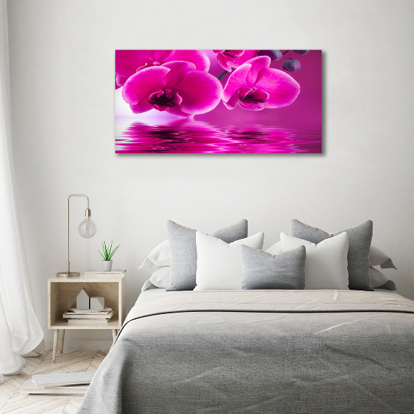 Quadro vetro acrilico Orchidea