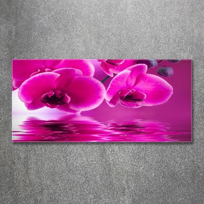 Quadro vetro acrilico Orchidea