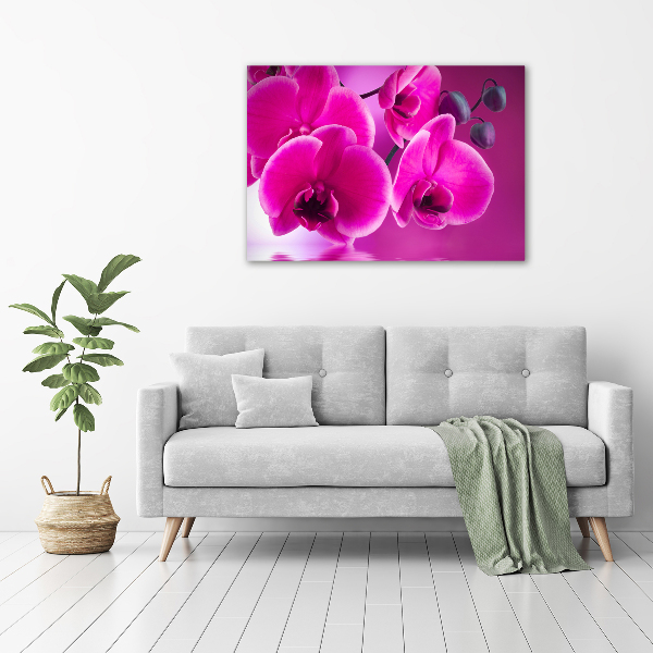 Quadro vetro acrilico Orchidea