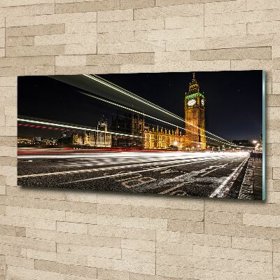 Quadro su vetro acrilico Big Ben di Londra