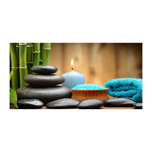 Quadro su vetro acrilico Bambù