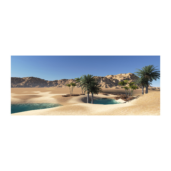 Quadro su vetro acrilico Oasi