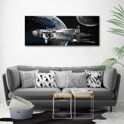 Quadro vetro acrilico Astronave